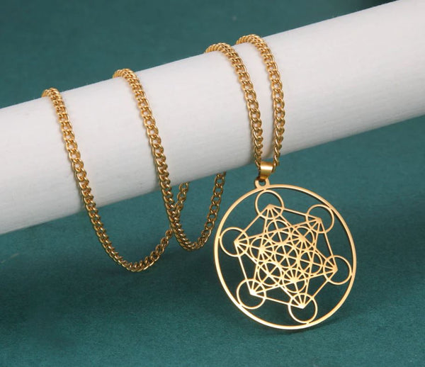 Archangel Metatron's Cube Necklace